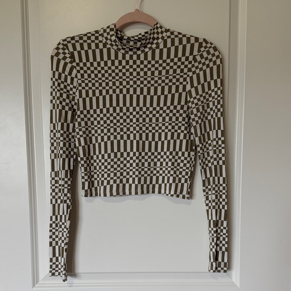 Checkered PacSun Long Sleeve